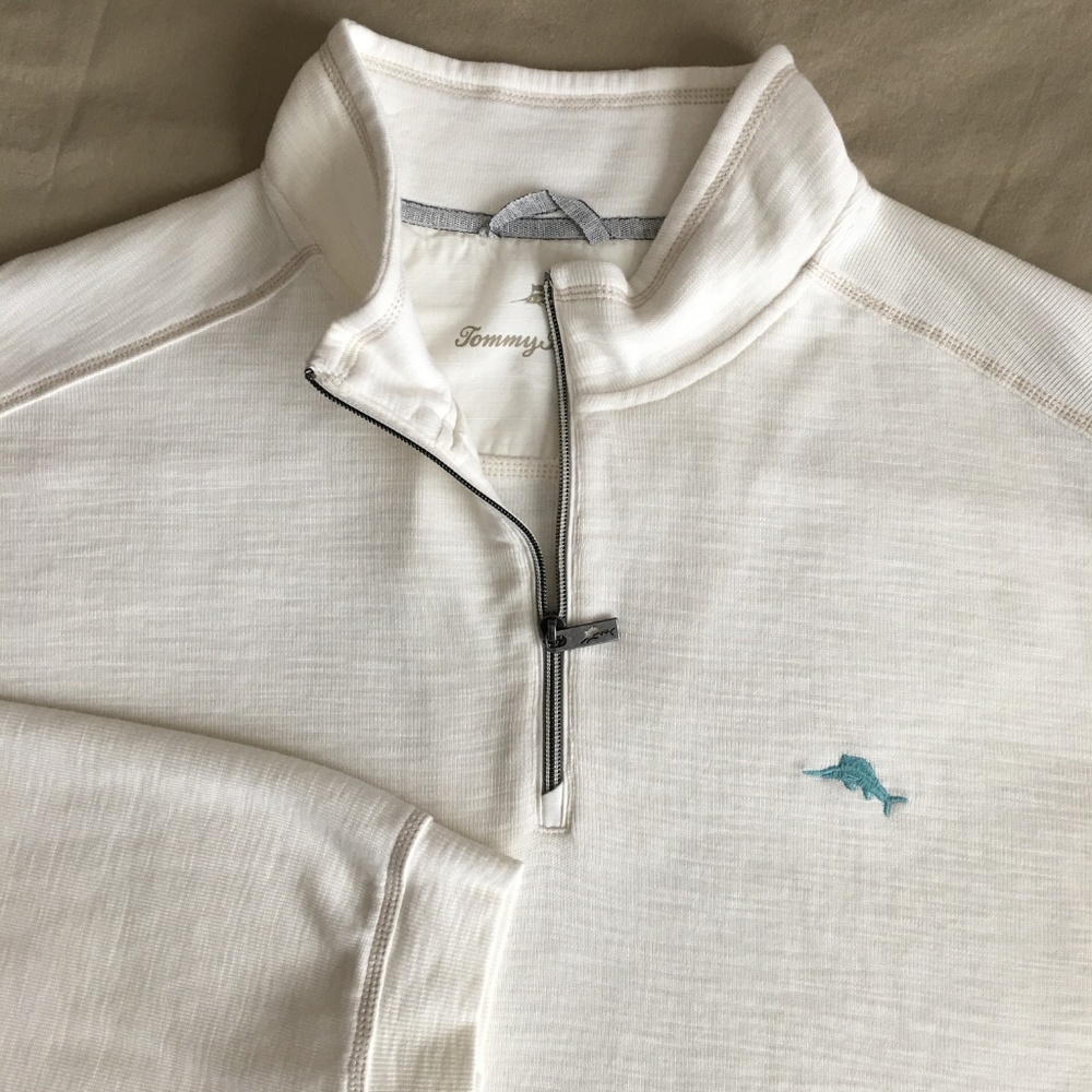 Tommy Bahama Half Zip Sweater Shirt 3XL